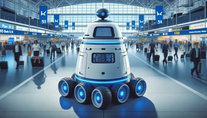 San Antonio Airport Autonomous Security Robot