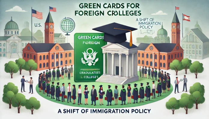 Trump Proposes Green Cards for Foreign Graduates