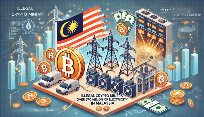 Illegal Crypto Miners Cause Major Financial Losses in Malaysia