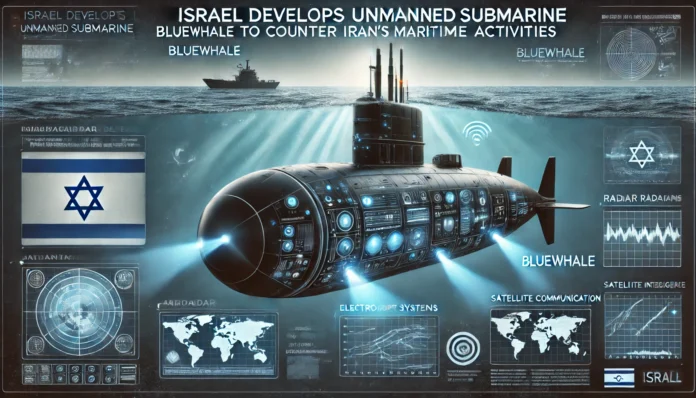 Israel Develops 'BlueWhale' Unmanned Submarine Against Iran