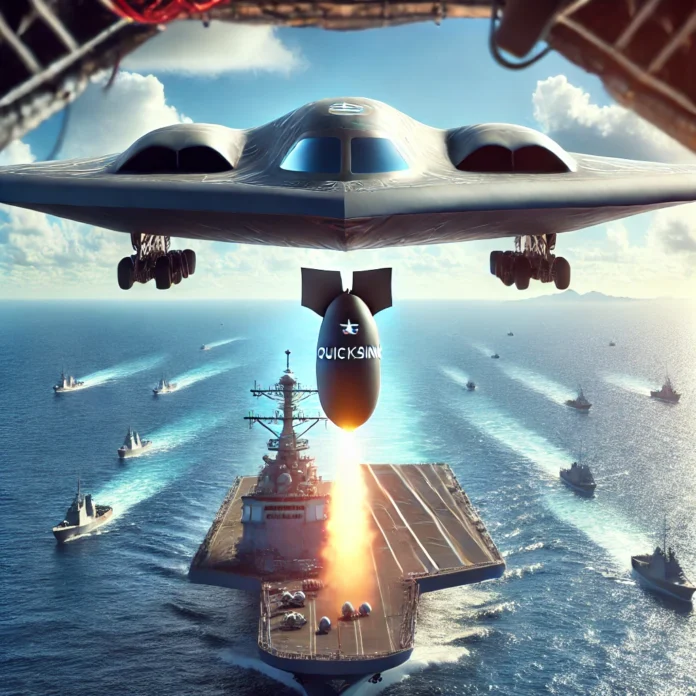 The US QUICKSINK Bomb A New Era of Anti-Ship Warfare